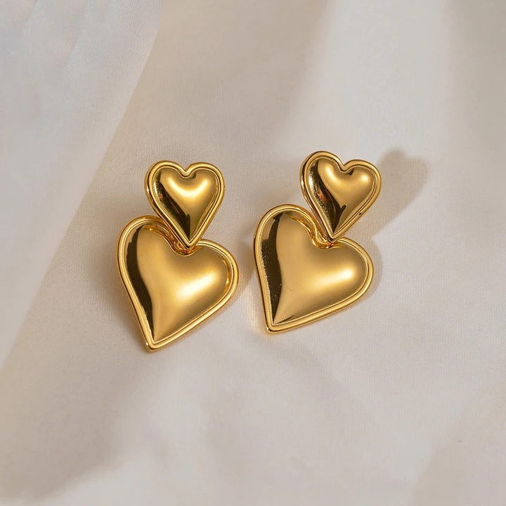 Luna Earrings - 18K Gold Plated