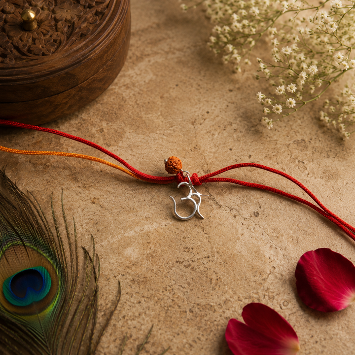 Om Rudraksh Rakhi