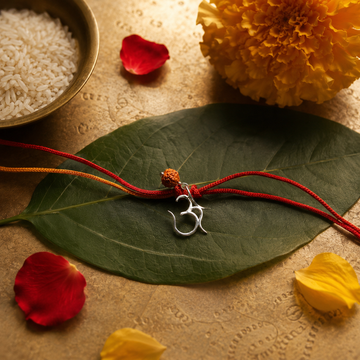 Om Rudraksh Rakhi