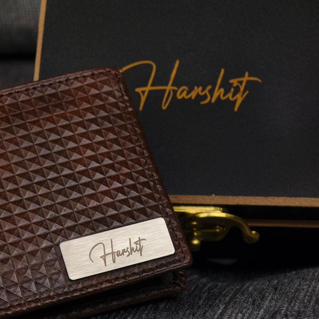 Personalized Premium Men's Wallet