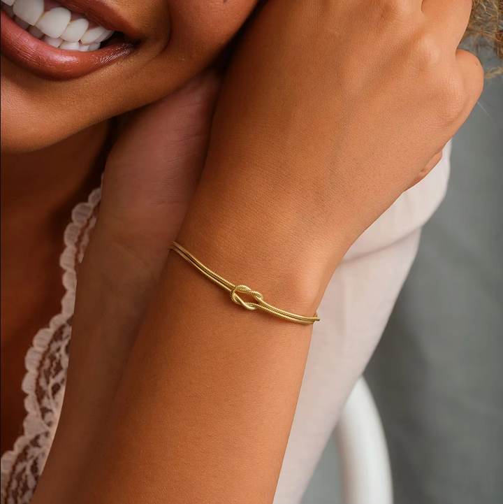 Forever Knot Couple Bracelets