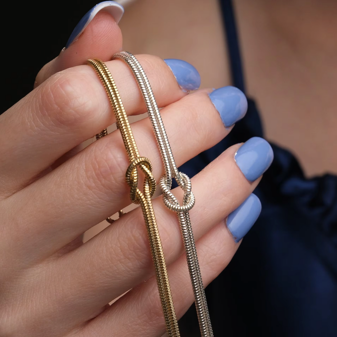 Forever Knot Couple Bracelets